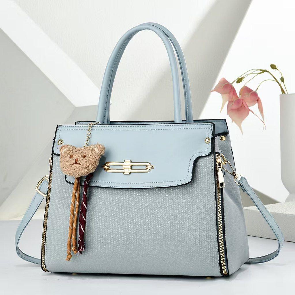 Womens Fashion Shoulder Bag With Details And Mobile Pocket For Casual Outings