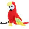 Plush Parrot Realistic Ornaments Pirate Bird Kids Toys For Shoulder Blindfold Eye Patches Lifelike Models Cap Artificial Child