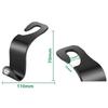 AABDS1 Car Seat Back Storage Hook Vehicle Headrest Organizer Hanger Hook Caps For Mercedes Benz AMG W204 W213 W205 W211 W212 W176