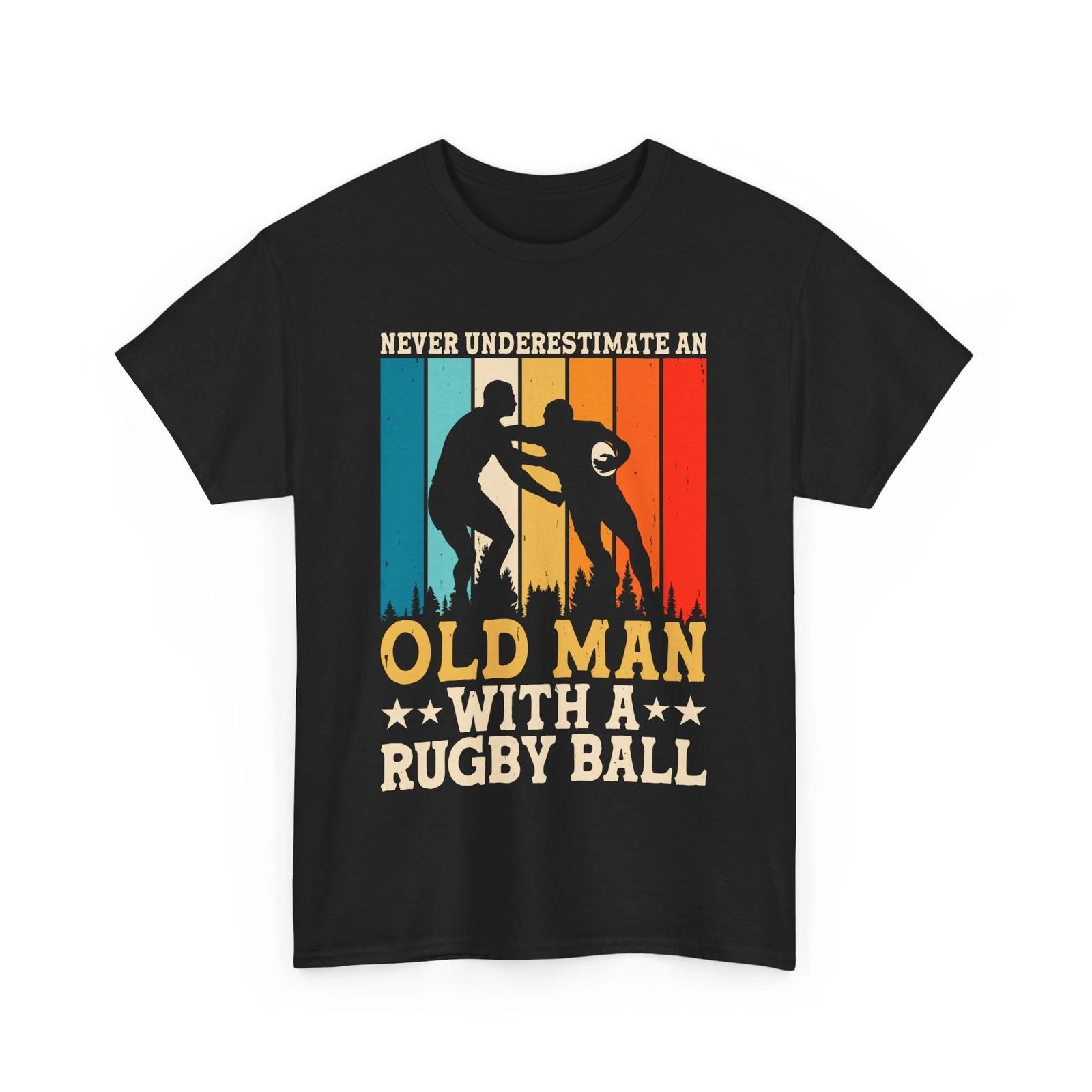 Rugby Quote T-Shirt | The Harder You Train, The Tougher You Get Tee S