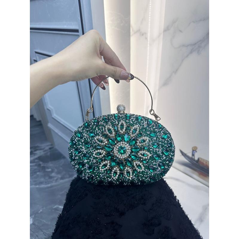 Popular Sunflower Dinner Bag Ladies Banquet Clutch Bag Handbag Dress Evening Bag Diamond Bag