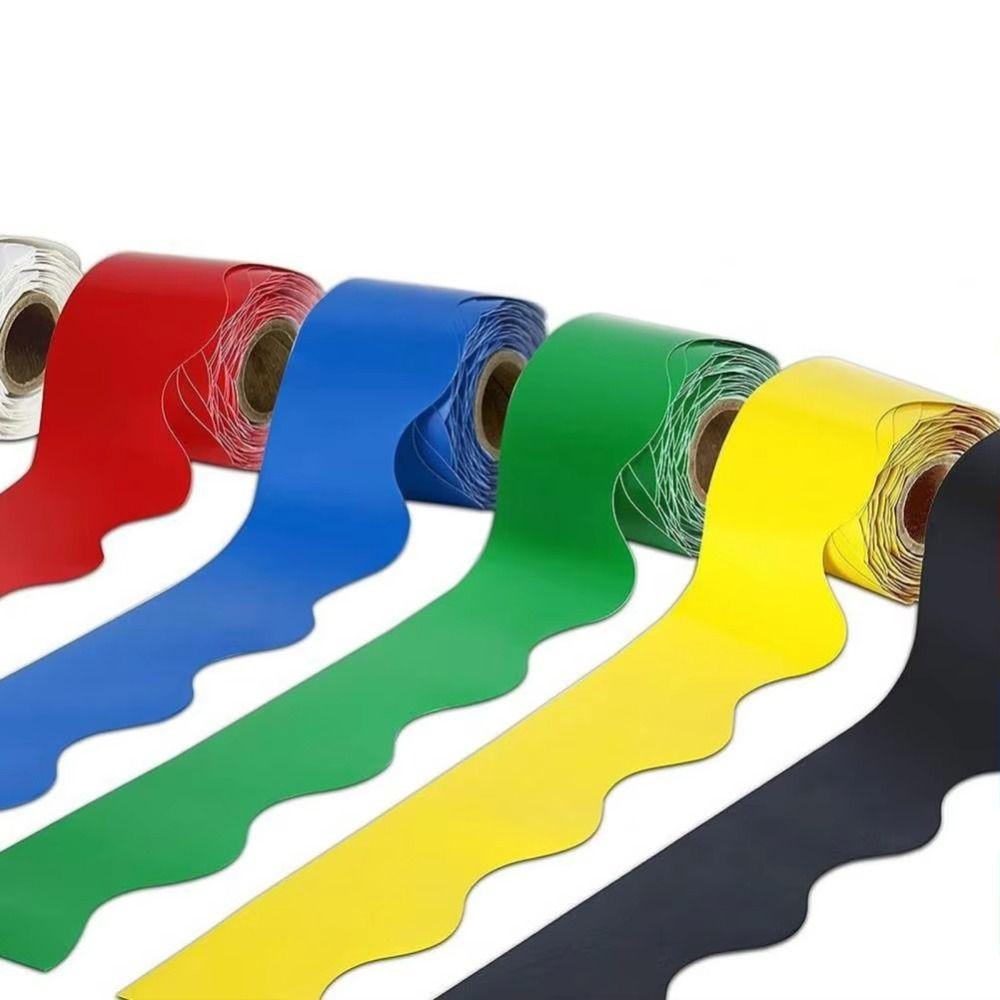 Colored Poster Border Stickers for Classroom Bulletin Board Home Party