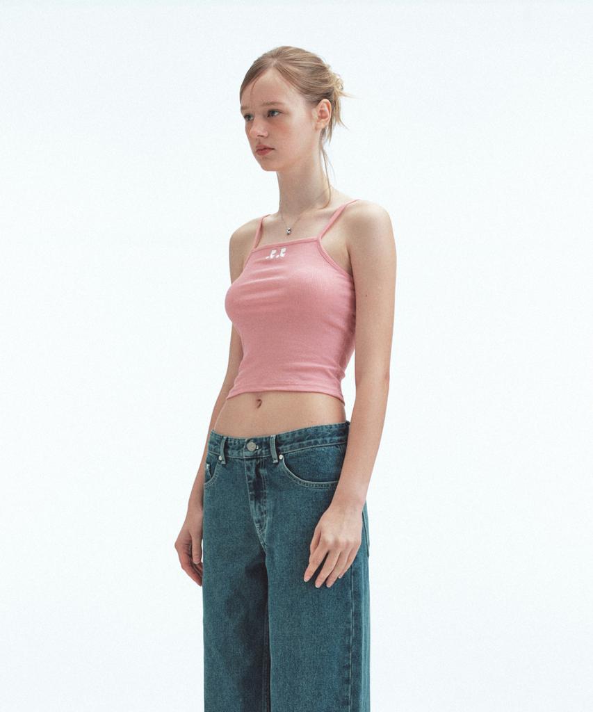 REST&RECREATION Light Logo Tank Top - Pink