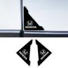 2Pc Car Door Corner Bumper Anti-Collision Cover Sticker Guard Cover For Honda Mugen Power Civic Accord CRV Hrv Jazz CBR VTEC VFR OW6