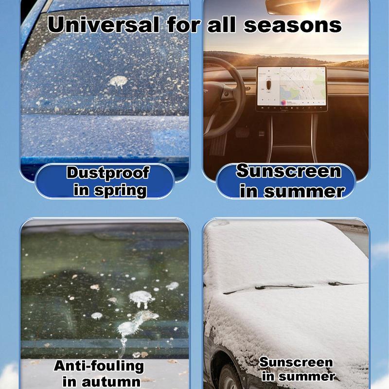 Sunshade For Car Windshield UV Protection And Heat Reflector Thickened Easy Setup Sun Cover For Car Windshield Keep Your Vehicle