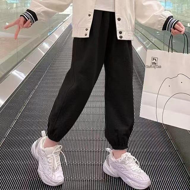 Boys' 2023 Summer Gradient Quick-Dry Ice Silk Anti-Mosquito Loose Sports Pants