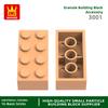 Non-Toxic 40Pcs/Lot 3001 2X4 High 8-Hole Building Block Moc Colorful Parts Compatible With Brick Diy Children Toy Assembly Gift Box