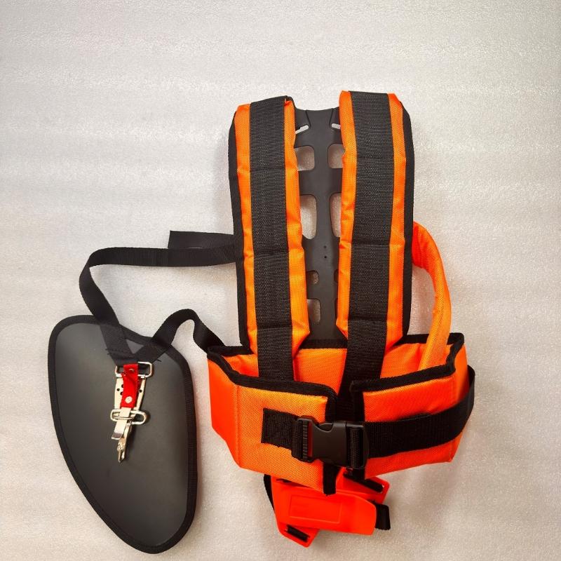 Weeds Eater Adjustable Double Shoulder Strap Padded Harness Belt for Trimmers Fits Most Leaf Blowers and Brush Cutters