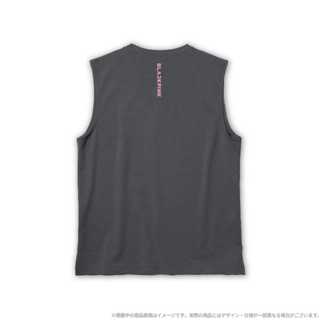 [USED] BLACKPINK DEADLINEJUMP Sleeveless T-shirt CHARCOAL