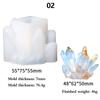Cluster Mold Diy Epoxy Resin Decoration Rockery Icicle Candle Silicone