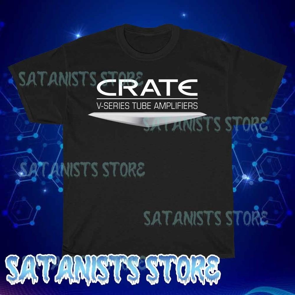 

New CRATE AMPLIFIERS Men s Black T-shirt Funny Size S to 5XL S