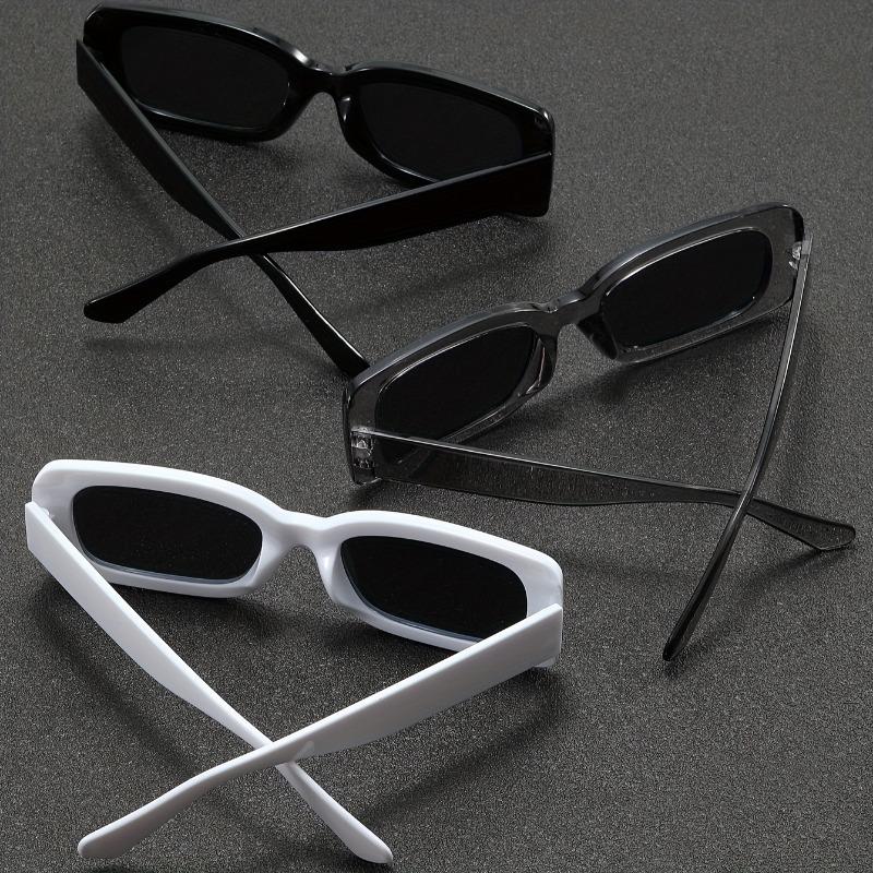 3-Piece Set Men's Square Fashion Sunglasses