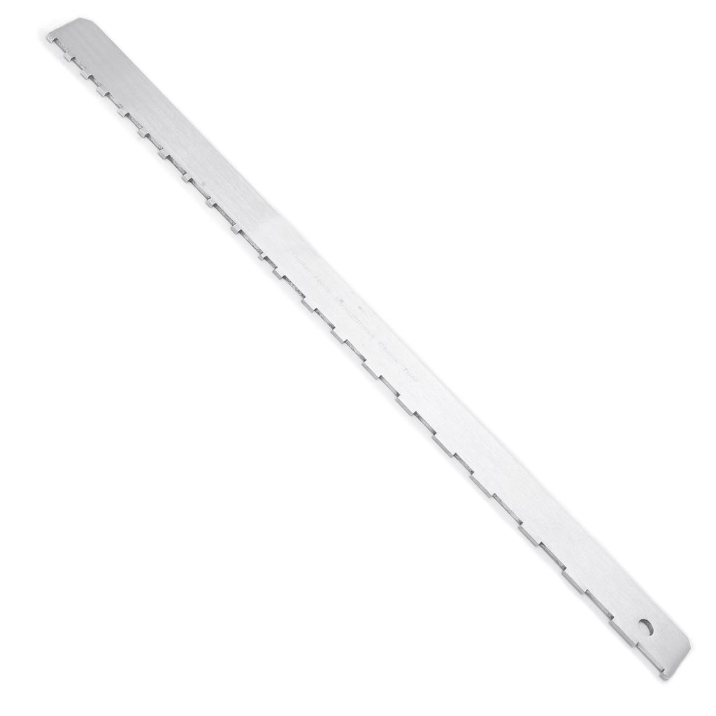 Guitar Neck Notched Ruler Aluminum Music Instrument Accessories for Electric Folk BassM02833