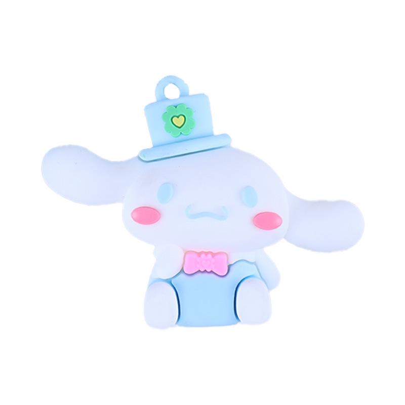 Sanrio Cartoon Couple Keychain Pendant Figurines Gift Set