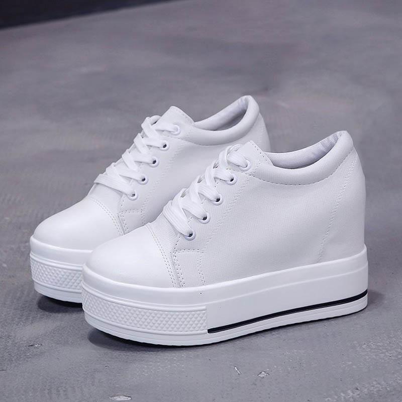 small wedge sneakers