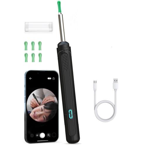 

Earpick Camera, Wi-Fi Connectivity, Smartphone Compatible, Ear Cleaning Tool, Android/iOS Compatible, 2-Year Warranty, Professional-Grade Cleaning at