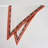 Retro old money wind cashew flower triangle scarf women's fashion high sense versatile decoration outer silk scarf scarf fart curtain tide