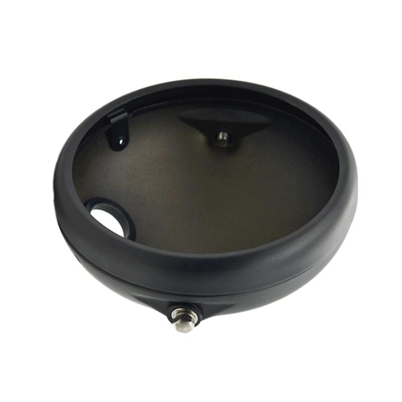 Motorcycle 7 Inch LED Headlight Mounting Housing Bracket for Headlight Head Light Lamp Housing Cover Bucket Lighthouse