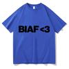 2026 Young Miko BIAF T-Shirt Lustige Fan-T-Shirts Freizeit Reiner Baumwolle Kurzarm Rundhals-T-Shirts Ästhetische Kleidung Streetwear