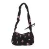 Floral Print Underarm Shoulder Bag Anti Scratch Retro Lightweight Small Casual Purse for Daily Work Commute
