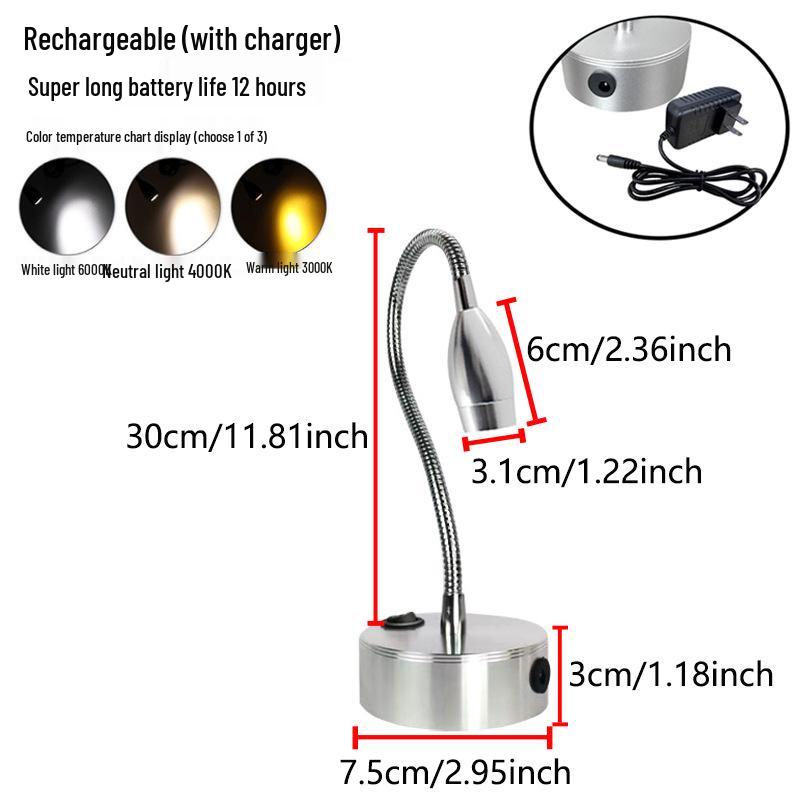 Wireless Jewelry Display Spotlight with Battery