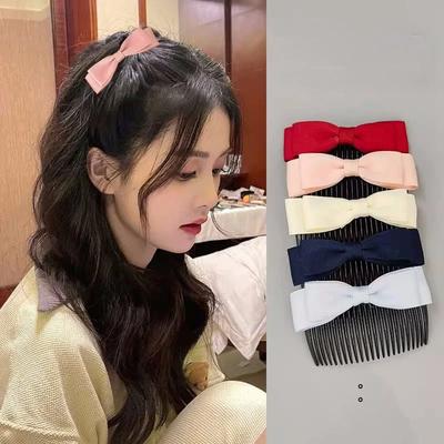 New Princess Head Insert Combs Clips Headdress Bangs Hair Clips Sweet Cute Broken Hair Organizing Artifacts Girls Comb Hairpins