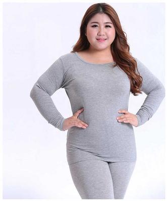 Thermal Underwear Women's Warm Fleece Pajamas Set Home Wear
