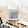 7 Colors Light Conditioning Humidifier Purifier USB Desktop Air Cooler Fan With 2 Water Tanks Home New Mini Portable Air Conditioner
