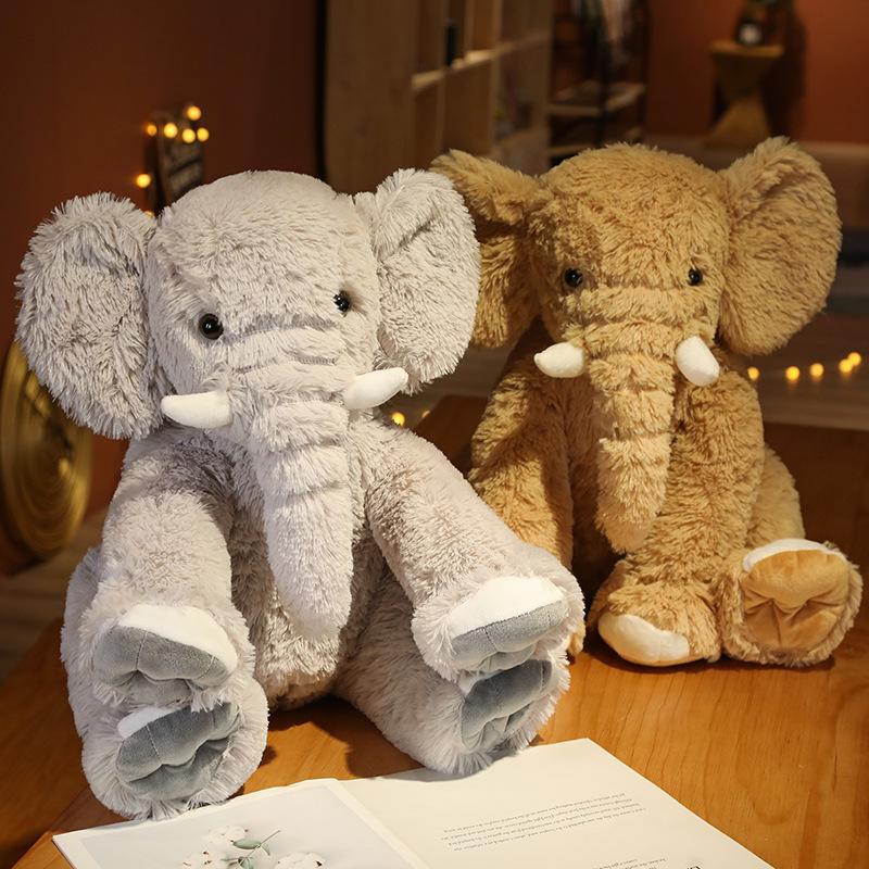Cartoon Elefant Puppe Baby Elefant Beruhigendes Plüschtier Kissen Schlafpuppe Jungen und Mädchen Geschenke Heiß