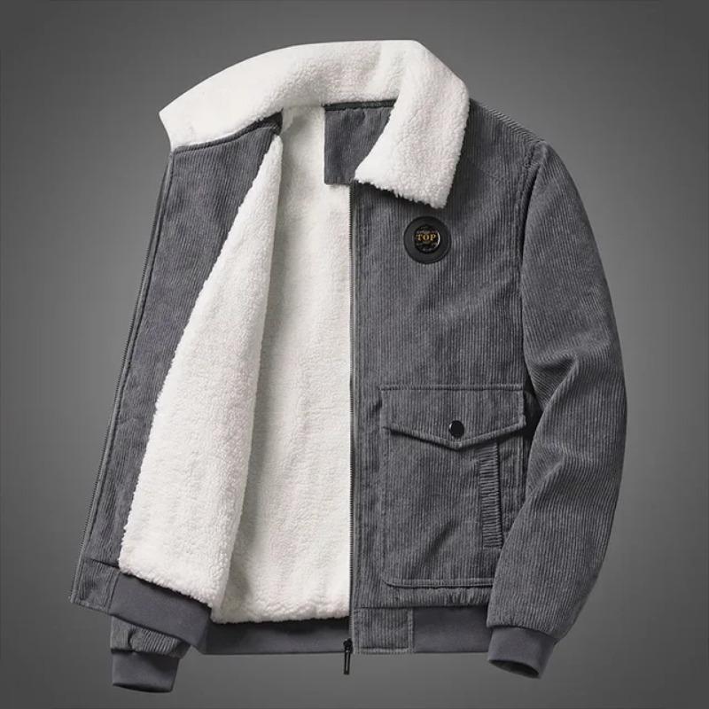 Male Thicker Warm Parkas Fleece Down Jacket Casual Jaquetas New Fashion Short Witner Jacket Size 5XL Men Corduroy Winter Coat