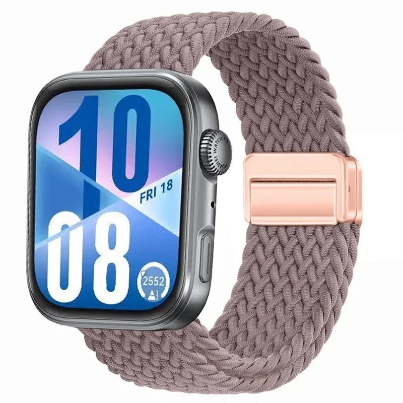 Magnetic Braided Strap for Huawei Watch Fit 4 Pro 3 Nylon Loop Correa Sports Bracelet for Huawei Fit3 Fit4 4Pro Band Accessories