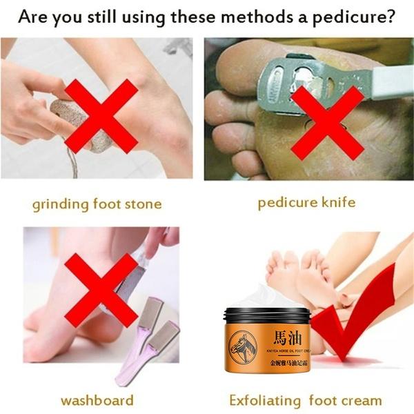 1 Box Horse Oil Hand And Foot Repair Cream Skin Moisturizing Foot Skin Care