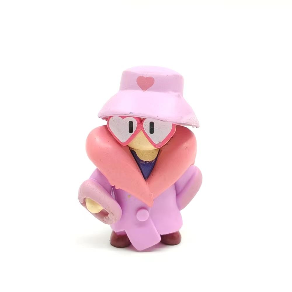 1pz Stumble Guys Serie 5 Figura Cromata Stile Raro Figura d'Azione Attiva Collezione Limitata Giocattoli Data di Nascita Regalo di Natale