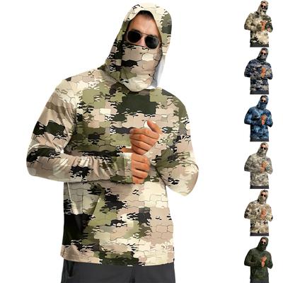 Heren Camouflageprint Zonwerend Jack