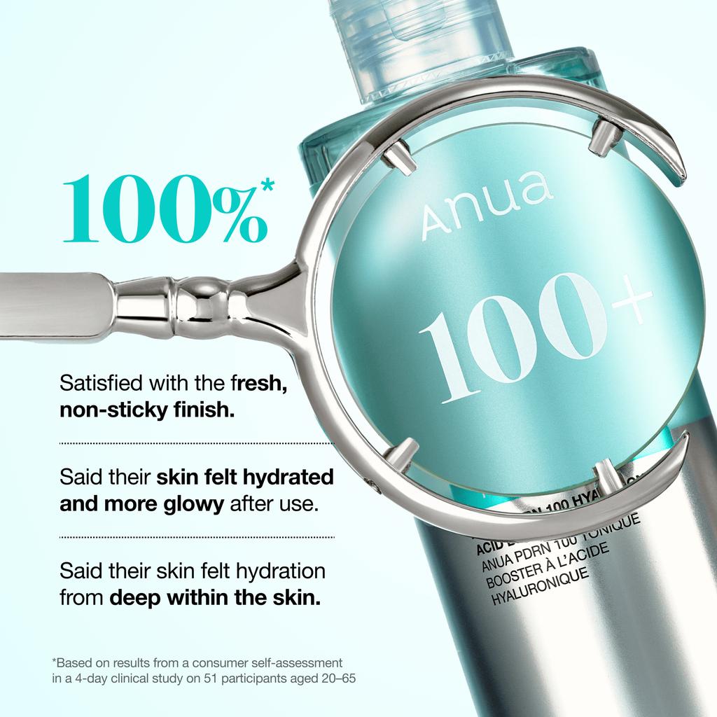 PDRN 100 Hyaluronsäure Booster Toner 250 ml / 8,45 fl. Unze.