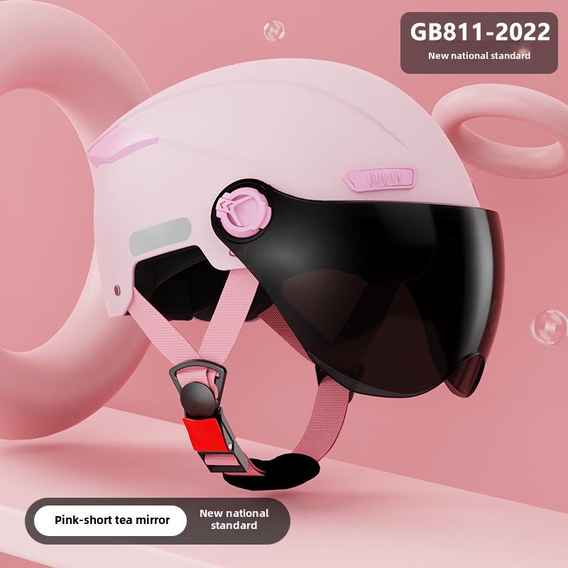 Universal Electric Vehicle Helmets for Men and Women - All-Season Safety for B-Type Battery Vehicles