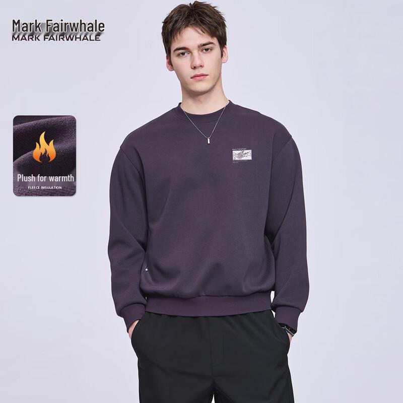 Mark Fairwhale Men s Fleece-Lined Crewneck Sweatshirt 2XL