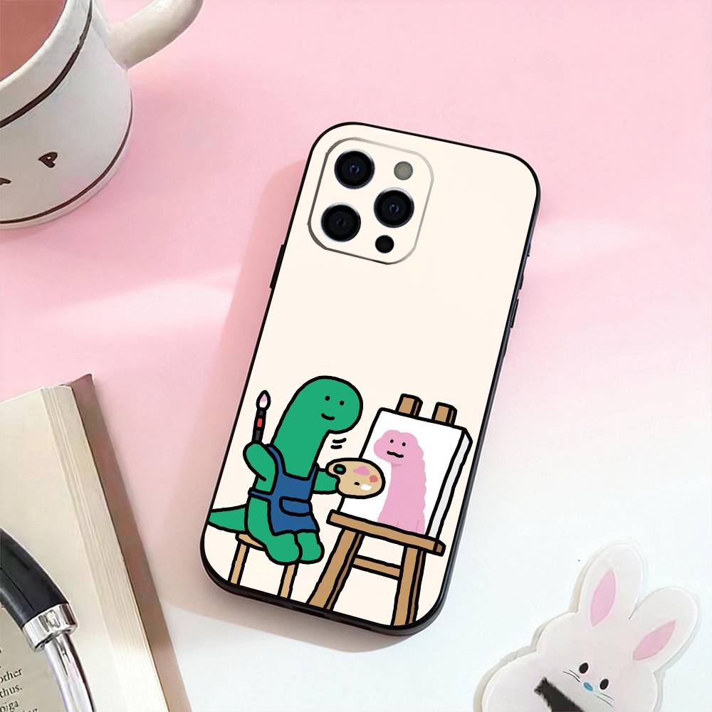 Heiß Süß Joguman Handyhülle Für iPhone 17,16,15,14,13,12,11 Plus,Pro,Max,XS Silikon Weiche Abdeckung