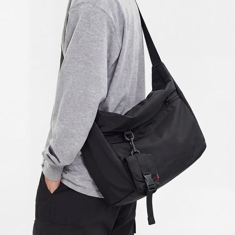 Vanzhe Men s Functional Crossbody Messenger Bag