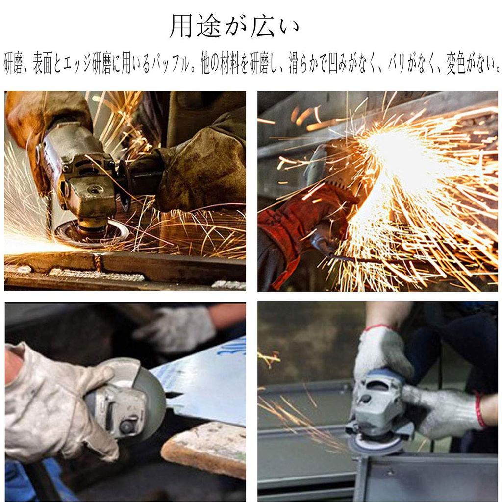 Nisorpa Spark Disc pro broušení brusným papírem 115 mm Včetně ventilového zámku Broušení mopem a lamel pro 25dílnou brusku, brusku, kotouč, A#120 mm, Průměr,