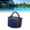 B 168 Skimmer Basket with Handle for Inground Pool, Swimming Pool Replacement PVC Filter Basket, Efficiently Collect Hair and Dirt, Improve Water Qual