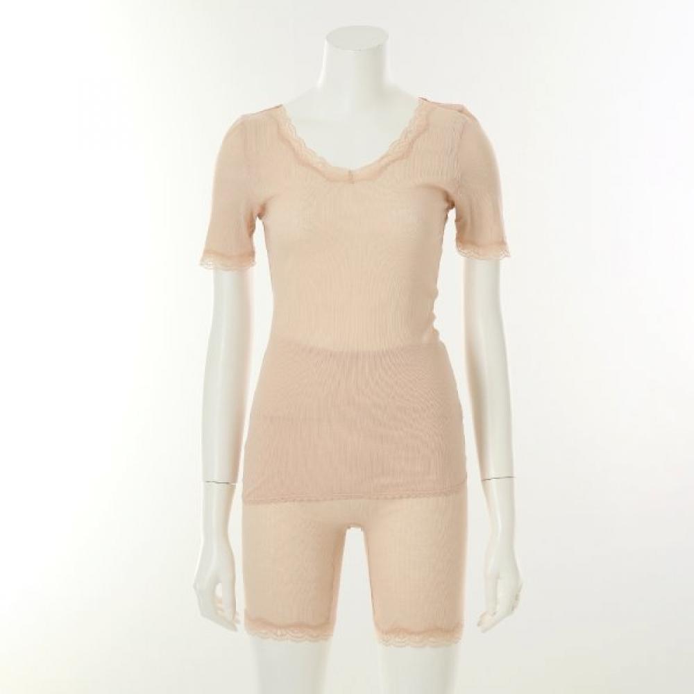 Wacoal 100  Cotton ASa Women S Short Sleeve Running Wlg2621a 85(55)