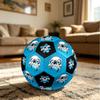 1PC Skull Big Eyes Artwork Soccer Ball Size 5 Football Machine Sewn Indoor/Outdoor Universal Football A61