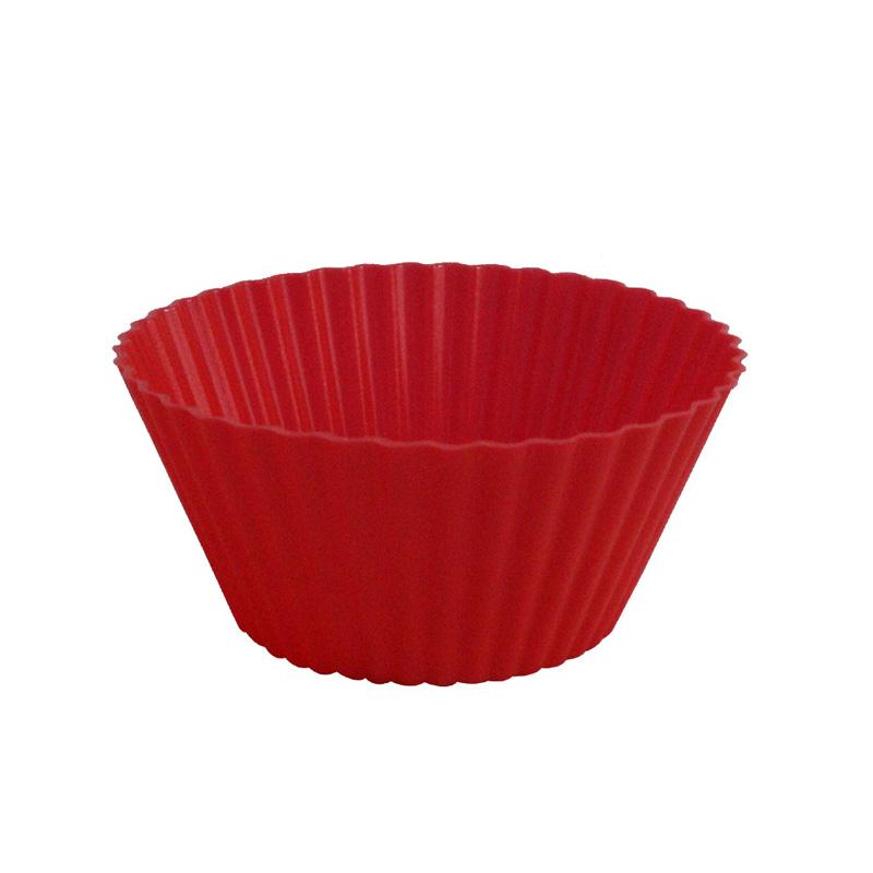 9Pcs Silicone Baking Cups Reusable Waffle Liners Non-Stick Cups Round High Temperature Resistant Silicone Small Cake Cup 2025 Oval