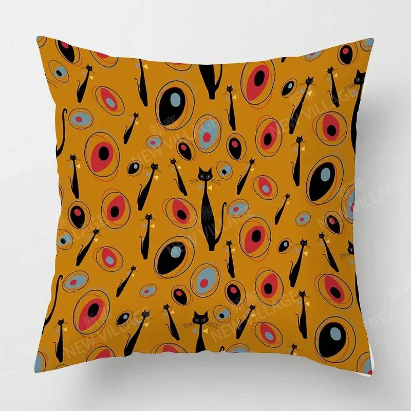 Nordic Fall Home Decor Autumn Throw Pillow Case Sofa Cushion Cover Modern X  X X  X Geometry