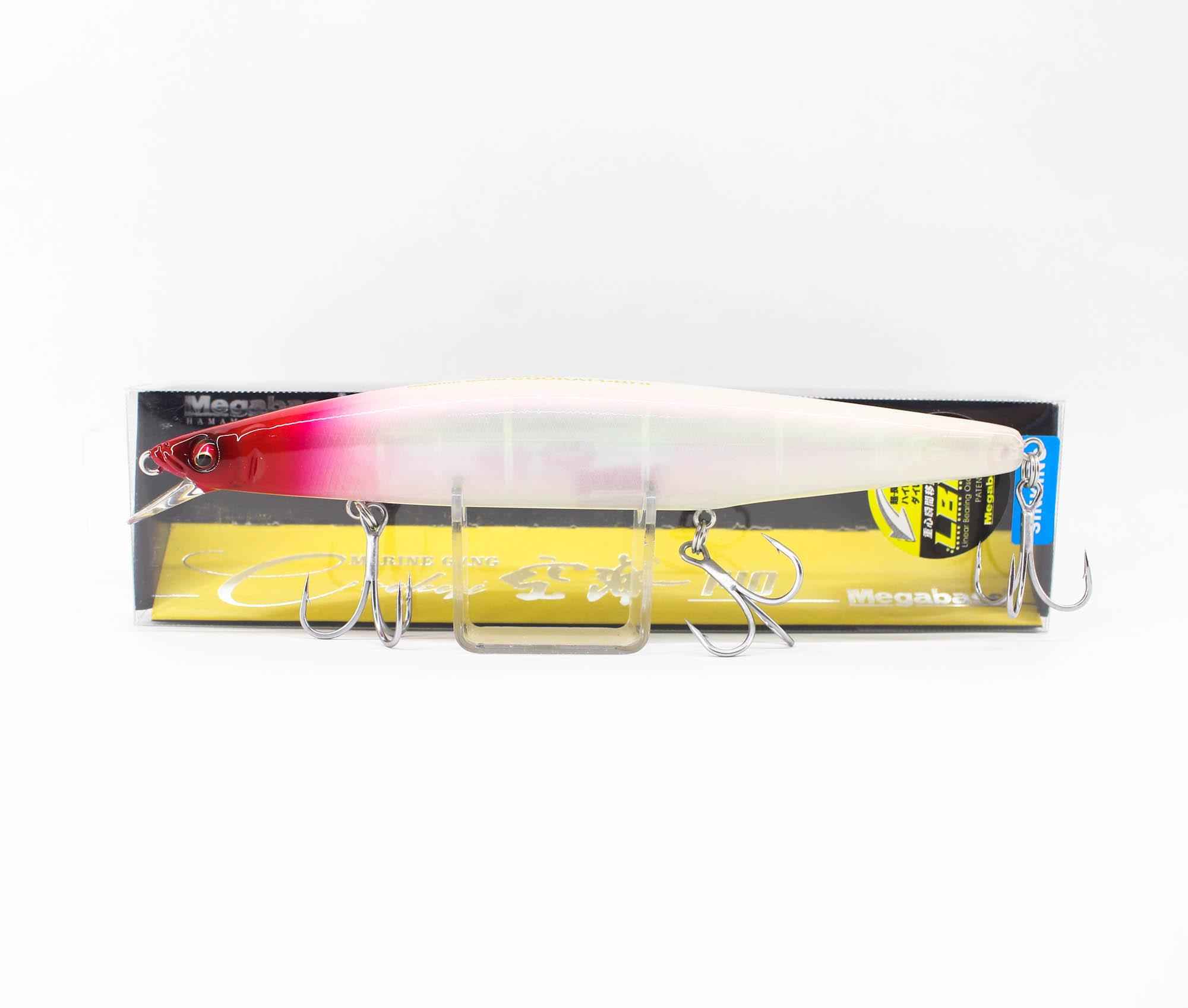

Тонущая приманка Megabass Marine Gang 140S PM Ghost Red Head (1795 г.)