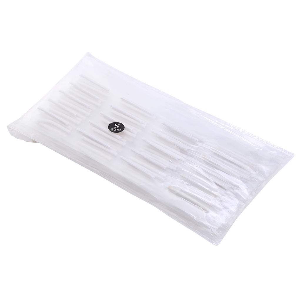 2 Sizes 200pcs Eyelash Perming Rod Eyelash Curler Wave Stick Pole Eyelash Extension Tools