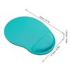 Wrist Rest Mouse Pad Blue Green Ergonomic Support Soft Comfortable Mouse Wrist Pad for Home Office Game Blue Green
