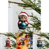 Cat Christmas Whimsical Car Accessory Acrylic Design For Stylish Vehicle Decor