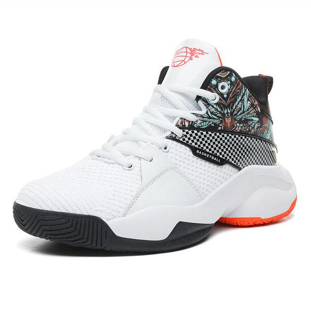 Men's Sports Shoes  Shoes for Men Basketball Shoes Unisex Couple Street Basketball White Sports Shoes Basketball High Quality Sneakers Walking Shoes